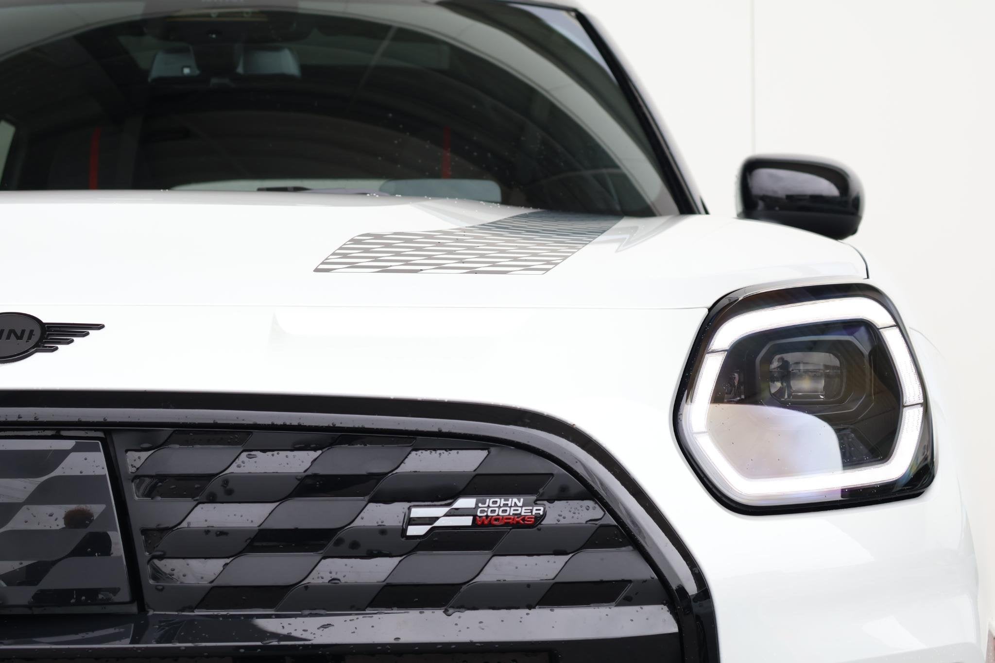 MINI Countryman E John Cooper Works XL 66.5 kWh | SoH 100% |, 34 min, Countryman, Met garantie (alle), Leder en Stof