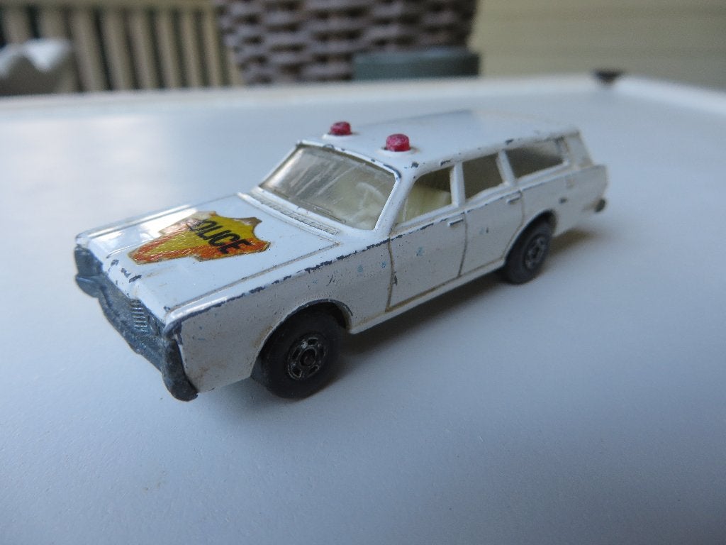 Matchbox No 55 Mercury Police Car, Ophalen of Verzenden, Gebruikt, Auto