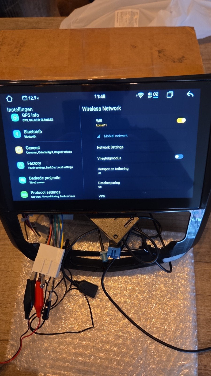 Android Auto CarPlay Radio voor Nissan Qashqai J11, Ophalen, Gebruikt
