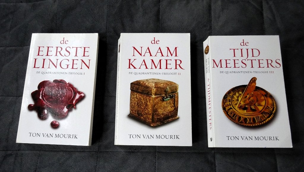 De Quadrantijnen-trilogie (deel 1& 2 & 3) - Ton van Mourik, Verzenden, Gelezen