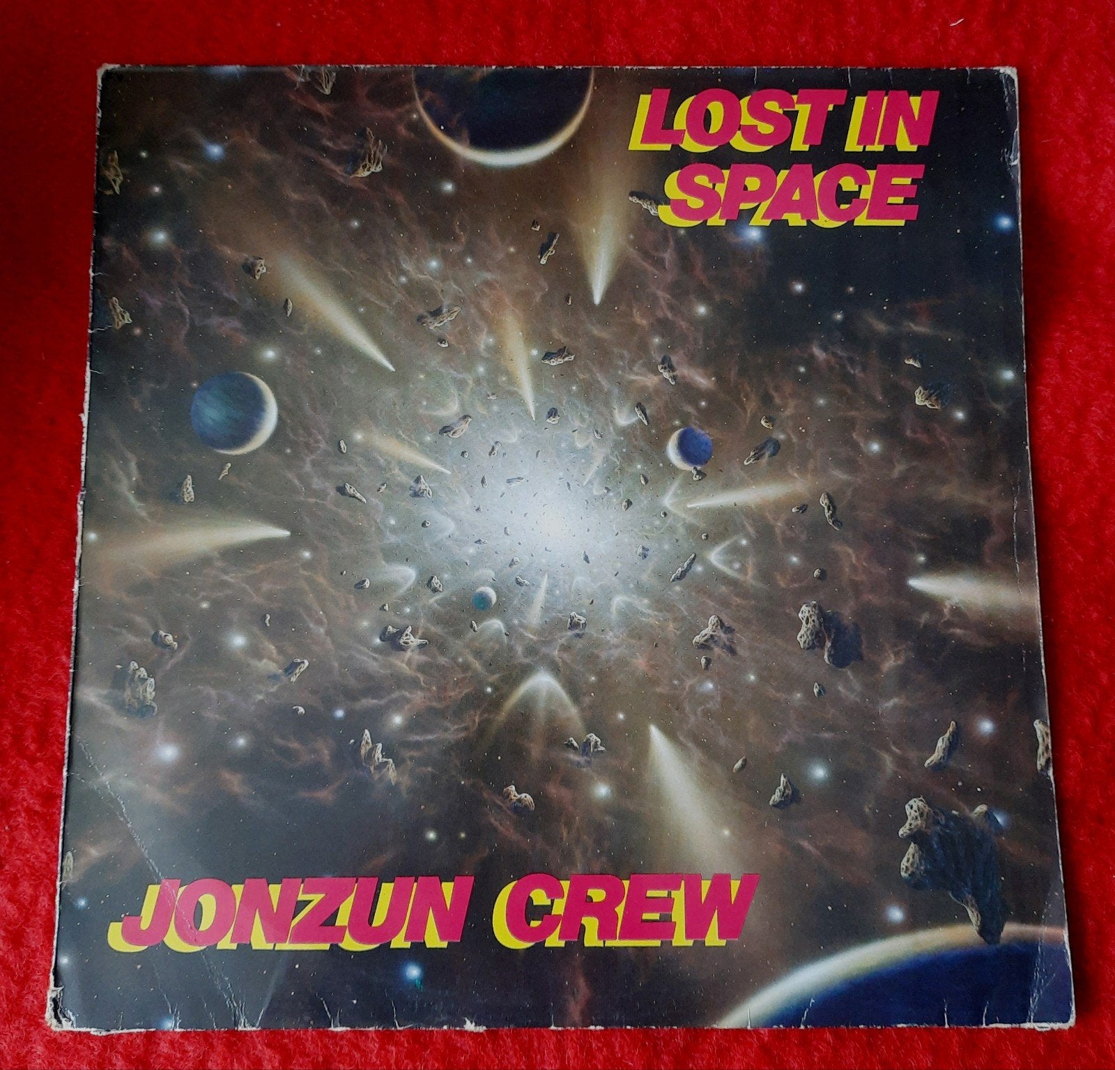 LP: Jonzun Crew - Lost In Space, Ophalen of Verzenden, Zo goed als nieuw, 12 inch
