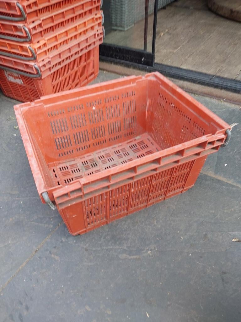 Stevige kunststof krat voor opslag en transport bollenkrat, Doe-het-zelf en Verbouw, Kratten en Dozen, Gebruikt, 40 tot 60 cm