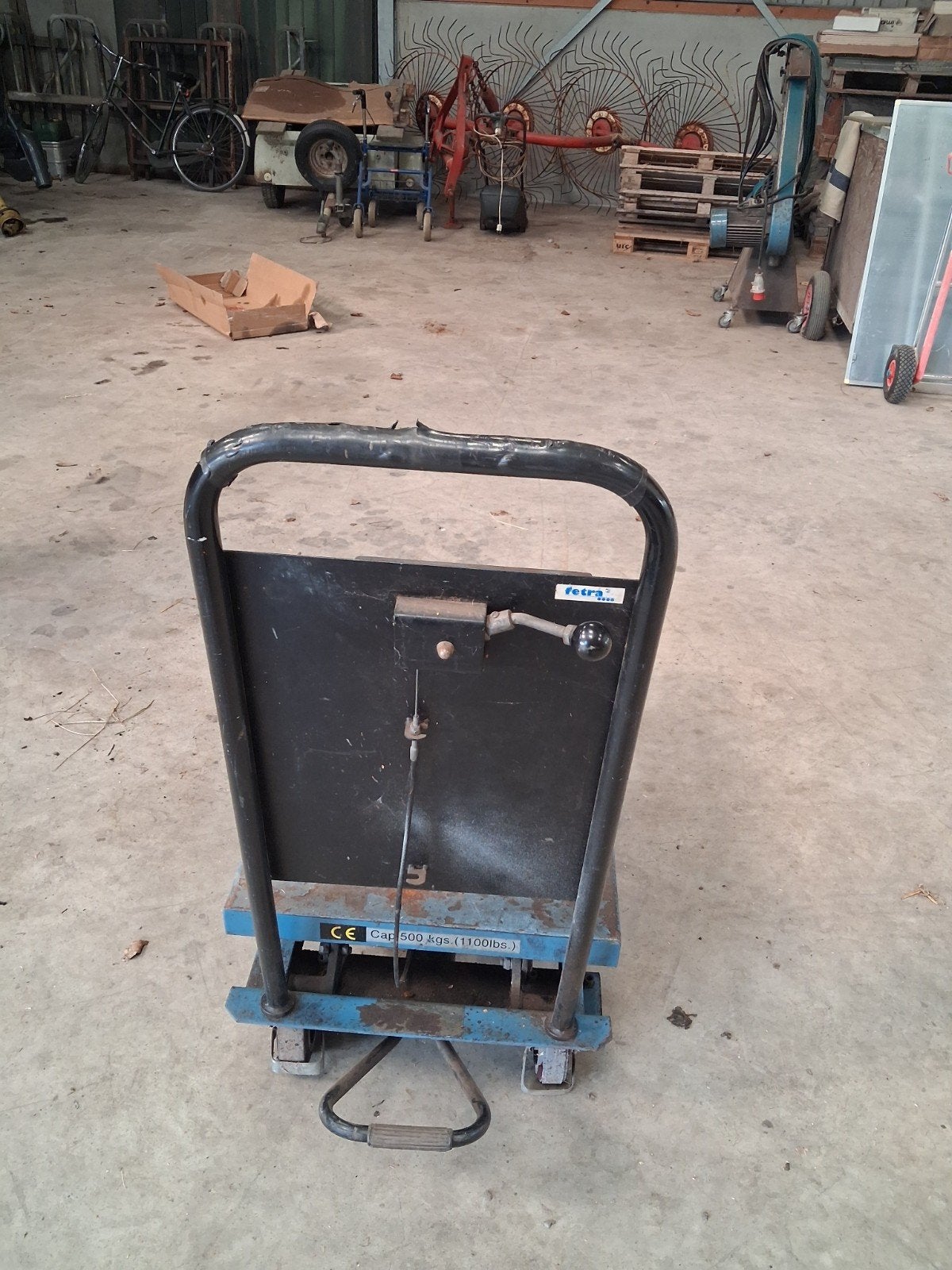 schaarlift, 100 liter of meer, Ophalen, Gebruikt, Overige typen
