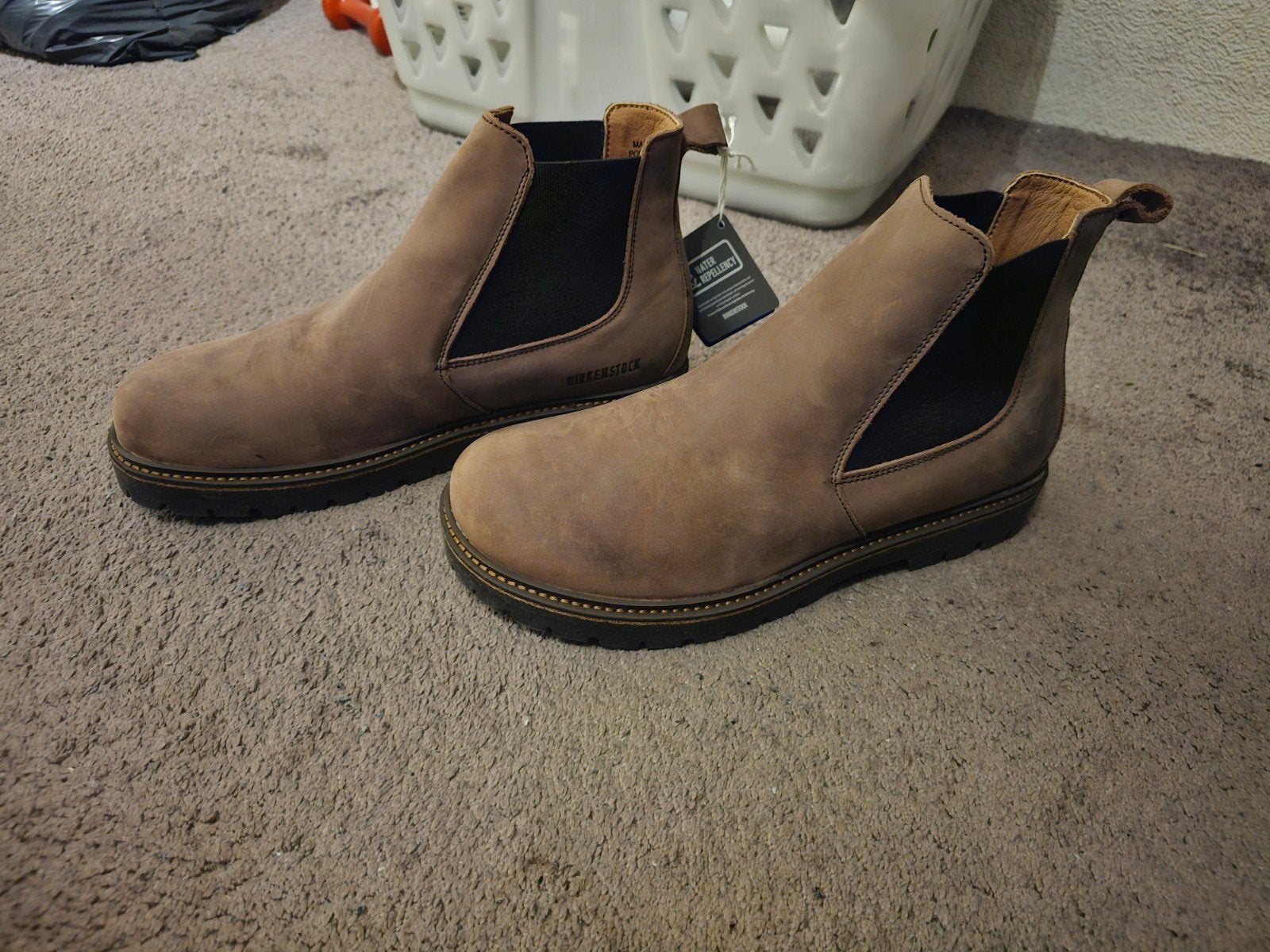 nieuwe birkenstock boots. maat 45, Bruin, Boots, Nieuw, Ophalen of Verzenden