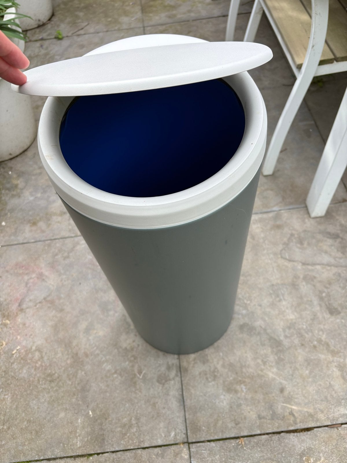 Brabantia prullenbak - Stijlvol en functioneel, Ophalen, 50 – 75, Gebruikt, Metaal