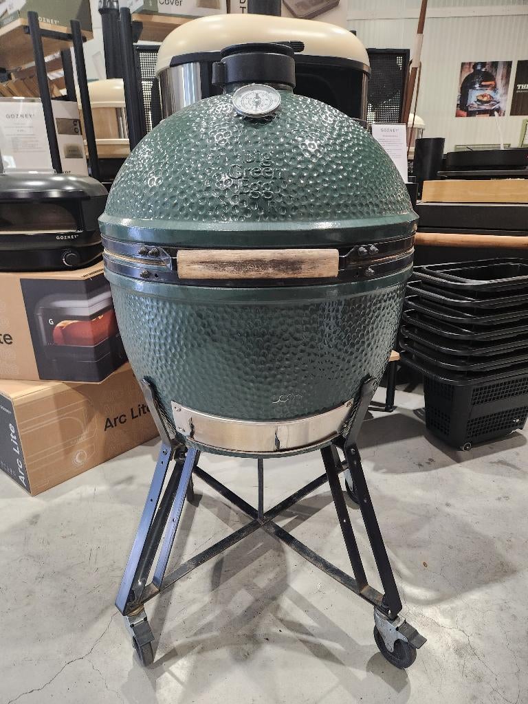Big Green Egg XL Kamado BBQ, Tuin en Terras, Houtskoolbarbecues, Ophalen of Verzenden, Gebruikt, Big Green Egg, Met accessoires