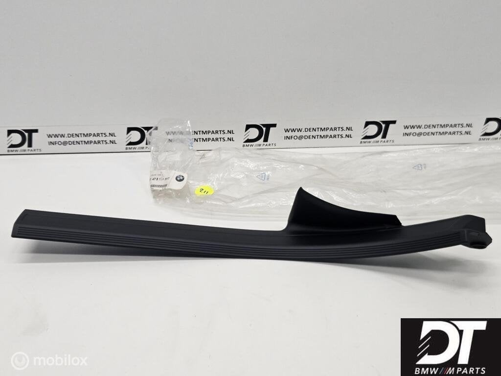 Instaplijst linksachter zwart BMW 7-serie E38 51478174517, Nieuw, Ophalen of Verzenden