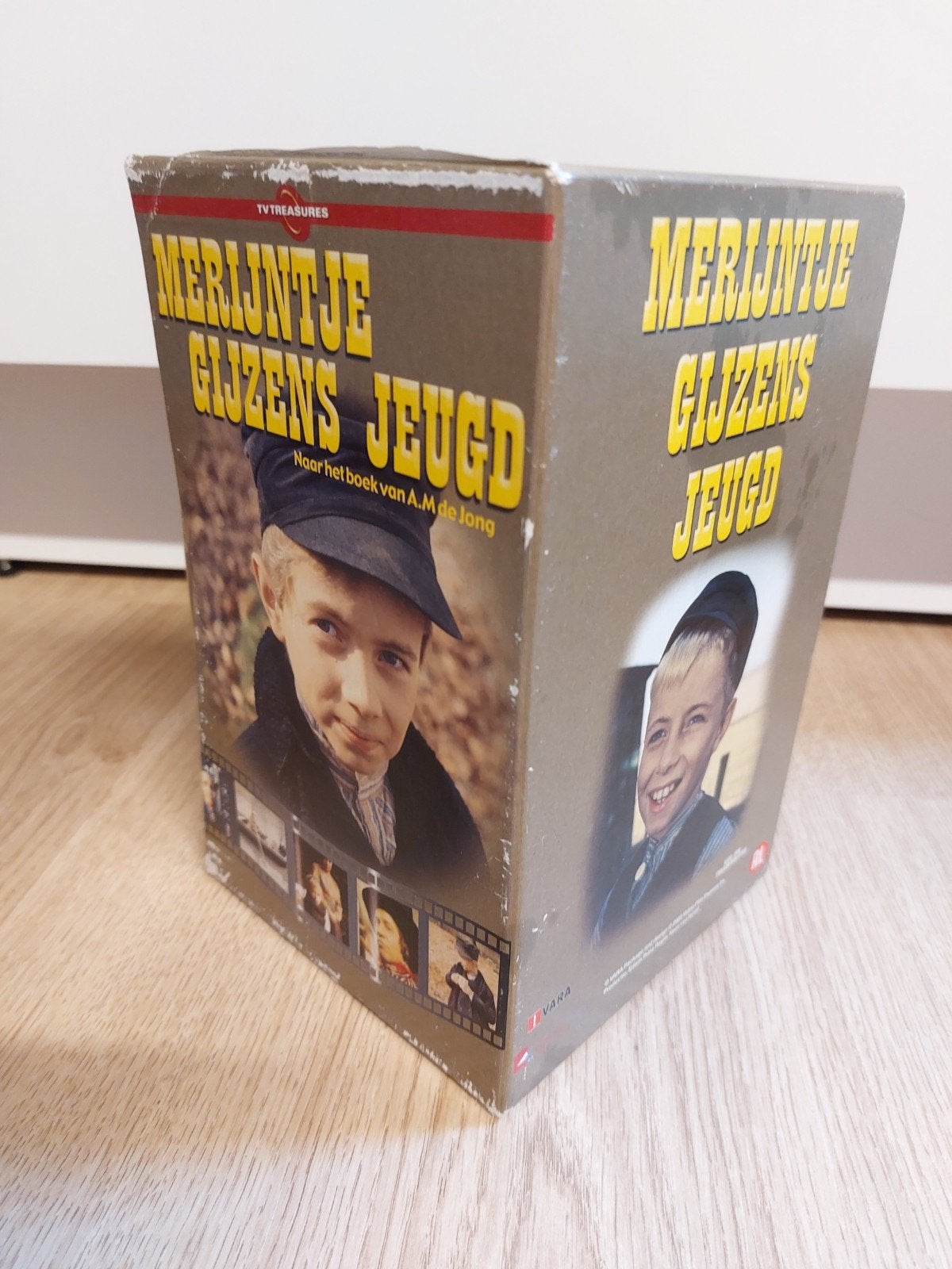 Merijntje gijzens jeugd VHS box videobanden, Alle leeftijden, Ophalen of Verzenden, Zo goed als nieuw