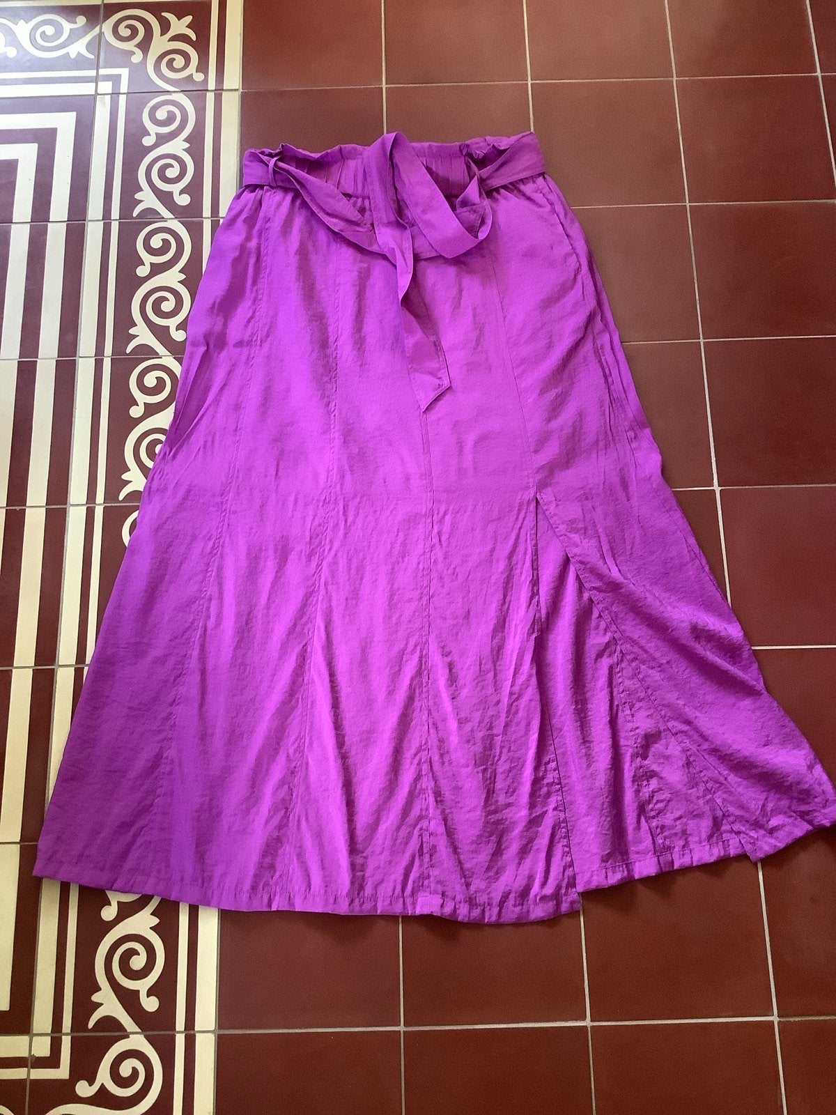 Dante 6 Maxi Rok Maat 42 Paars, Kleding | Dames, Rokken, Paars, Maat 42/44 (L), Ophalen of Verzenden, Gedragen