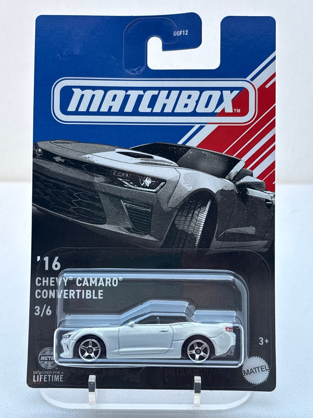 Matchbox '16 Chevy Camaro Convertible GGF12, Hobby en Vrije tijd, Auto, Nieuw, Ophalen of Verzenden, Mattel