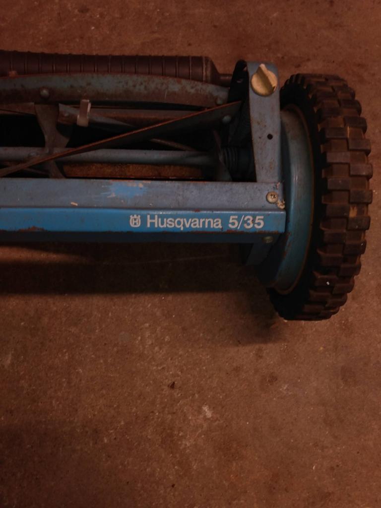 Duw maaier Husqvarna, Tuin en Terras, Grasmaaiers, Ophalen of Verzenden, Gebruikt