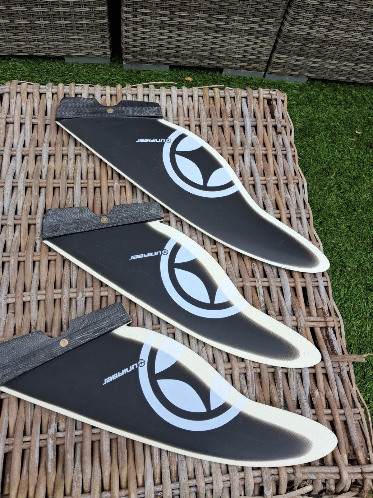 Unifiber weed slasher zgan. 27 cm en 2x 23 cm, Watersport en Boten, Windsurfen, Overige typen, Ophalen of Verzenden, Zo goed als nieuw
