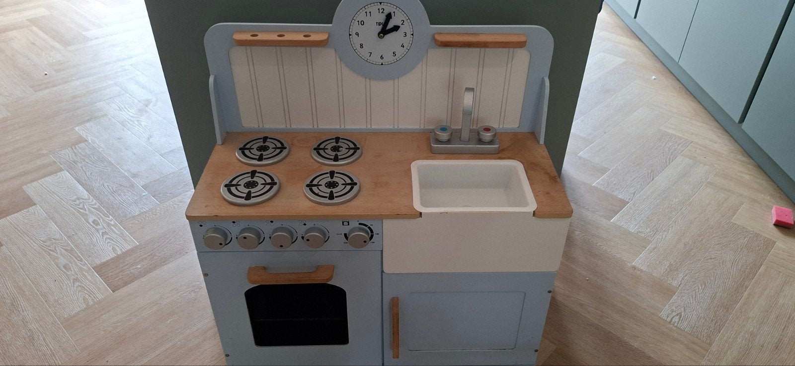 Houten Speelgoed keukentje, Ophalen
