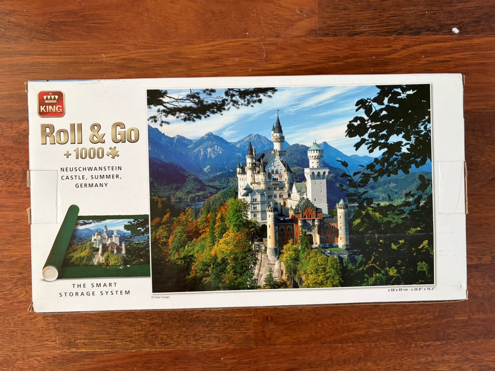 Puzzel en puzzelmat King, Ophalen, 500 t/m 1500 stukjes, Zo goed als nieuw