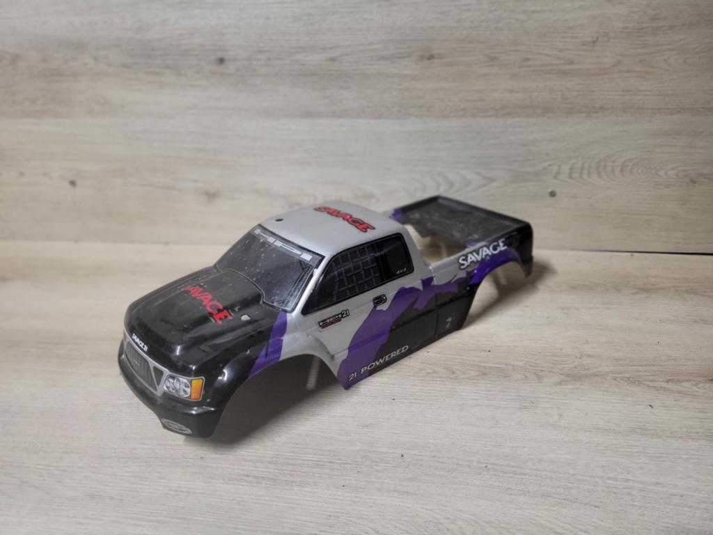 Hpi savage body 1/8, Hobby en Vrije tijd, Ophalen of Verzenden, Zo goed als nieuw, Onderdeel, Nitro