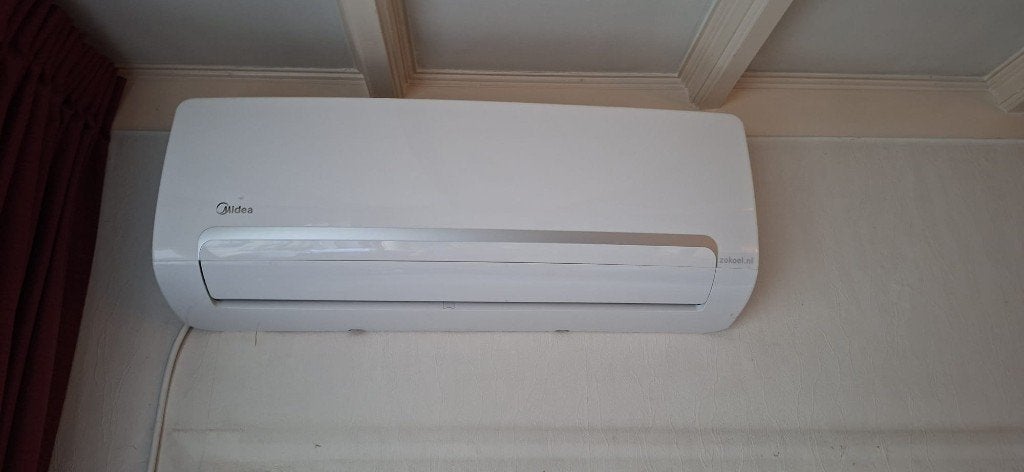 Midea Aurora Inverter Airco 2,6 kW – compleet met muurbeugel, Witgoed en Apparatuur, Airco's, Ophalen, Koelen en Ontvochtigen