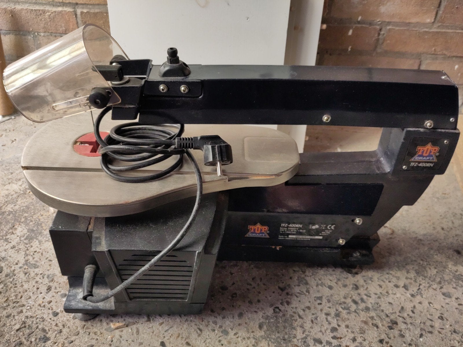 Top Craft TFZ-400RN Figuurzaagmachine 90W, Ophalen, Minder dan 30 mm, Gebruikt, Top Craft