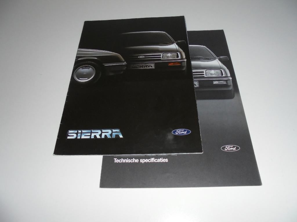 brochure Ford Sierra  1983, Ophalen of Verzenden, Gelezen, Ford