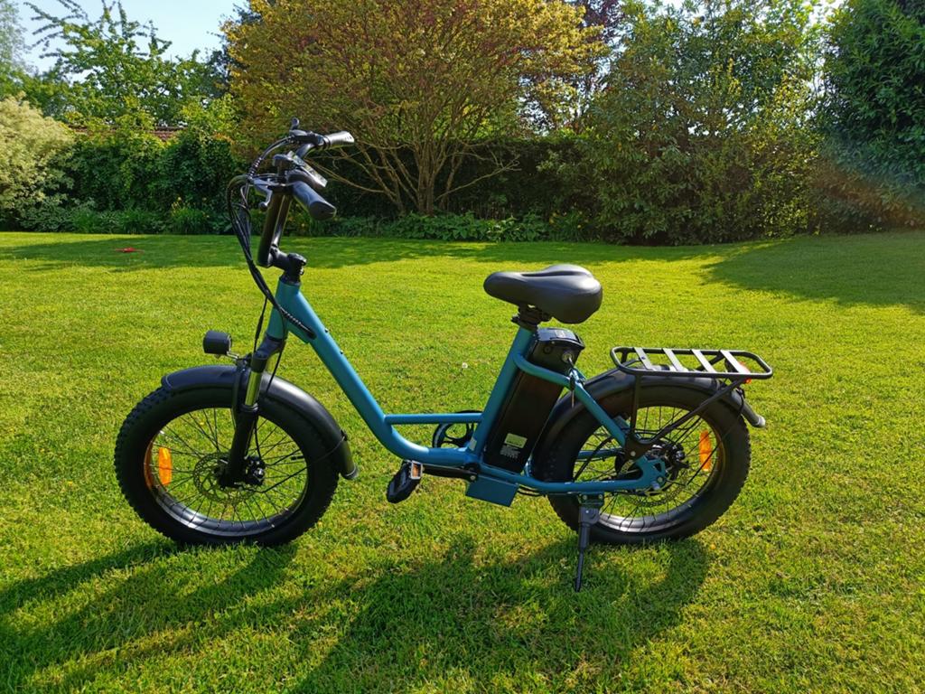 E-bike - Urlife E20 Fatbike 3 inch banddikte, Fietsen en Brommers, Fietsen | Dames | Damesfietsen, Versnellingen, Nieuw, 50 tot 53 cm