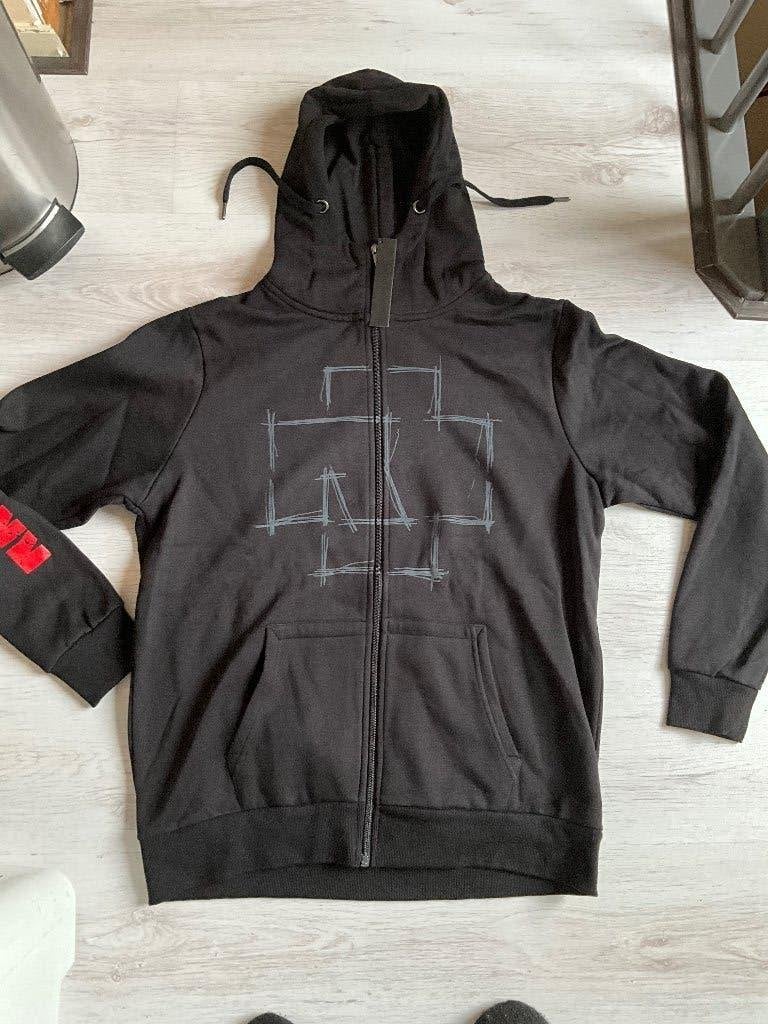 Gaaf Vest met capuchon van Rammstein ”Im Namen Des Herren”, Gaaf Vest met capuchon van Rammstein ”Im Namen Des Herren”, Nieuw