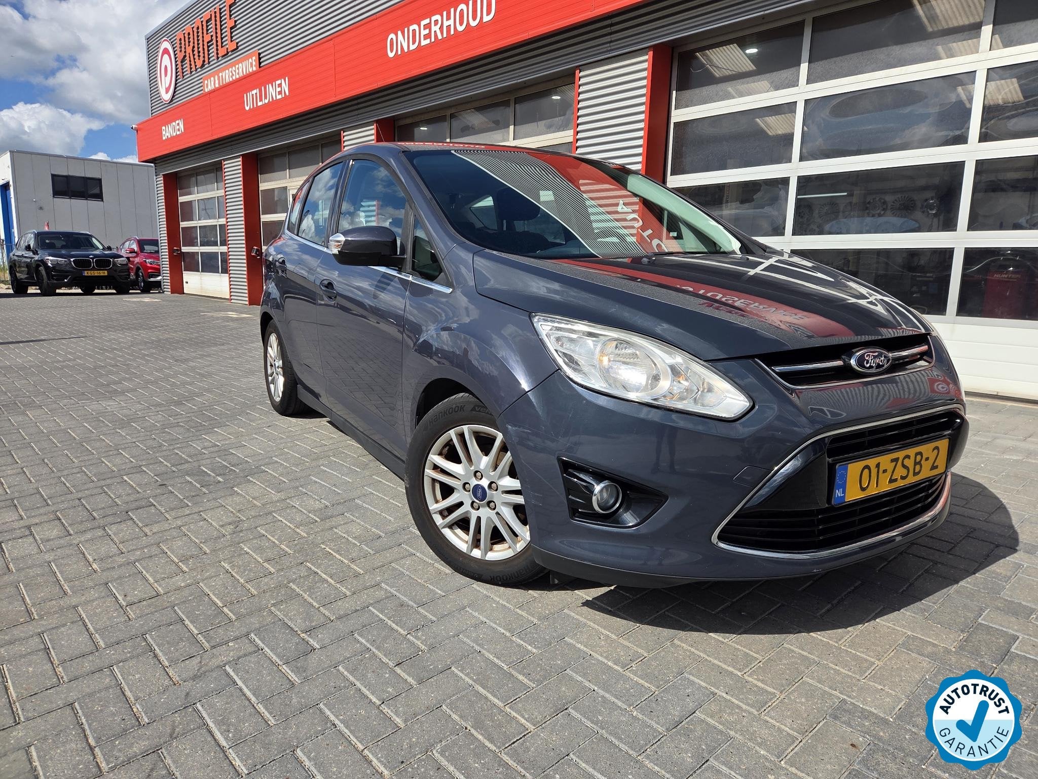 Ford C-Max 1.0 Titanium, Auto's, Voorwielaandrijving, Euro 5, Gebruikt, Met garantie (alle)