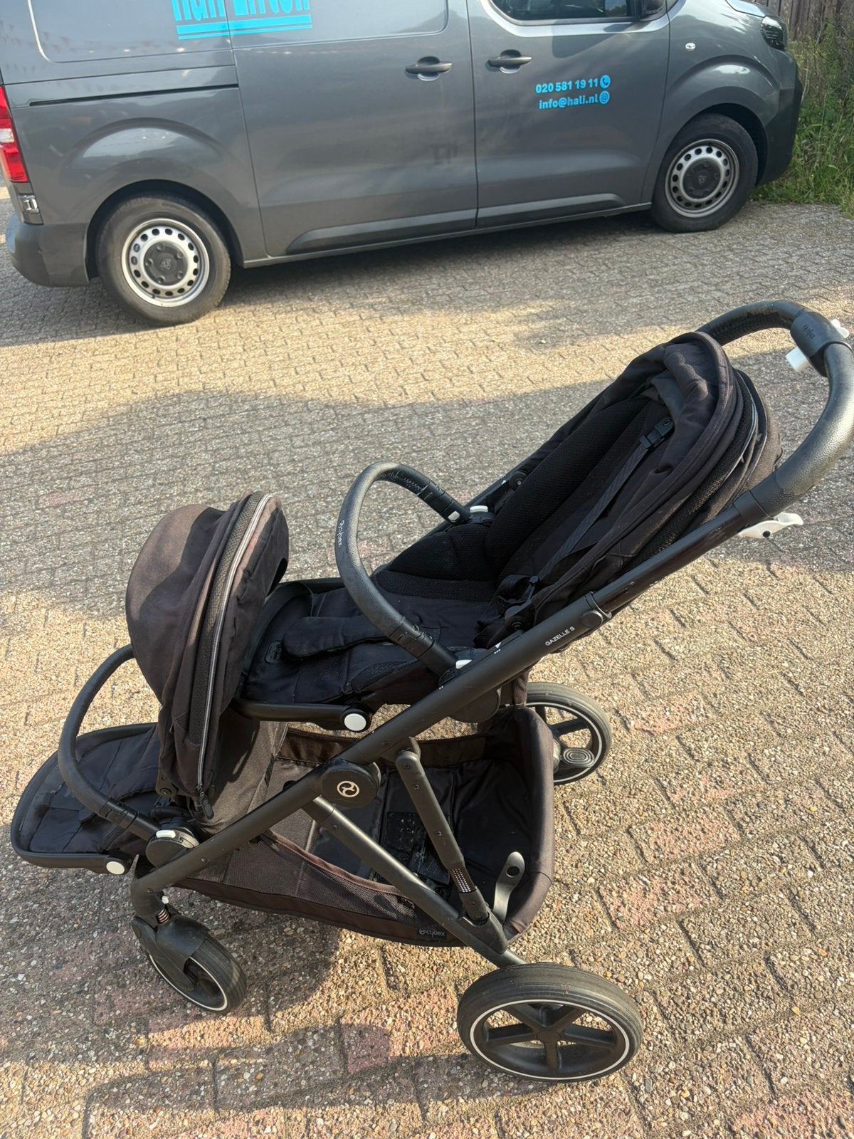 Cybex Duo kinderwagen ZGAN Gazelle S, Ophalen of Verzenden, Zo goed als nieuw