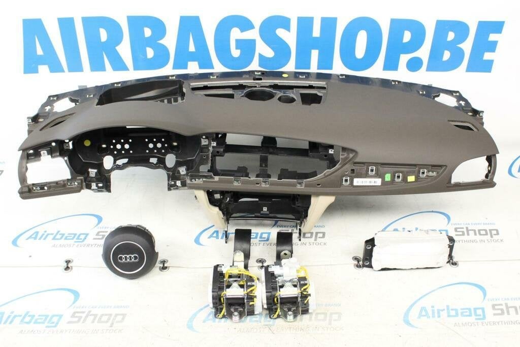 Airbag set Dashboard HUD bruin beige Audi A6 4G (2011-2018)