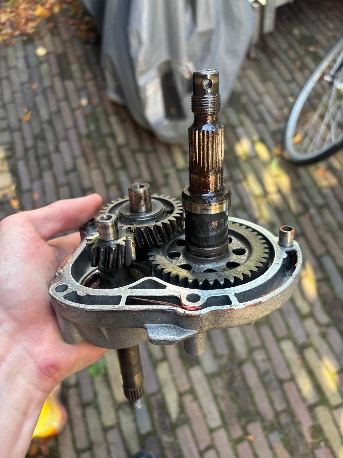 Piaggio 125cc 2 takt vertanding, Fietsen en Brommers, Scooters | Piaggio, Ophalen of Verzenden, Zo goed als nieuw, Overige modellen