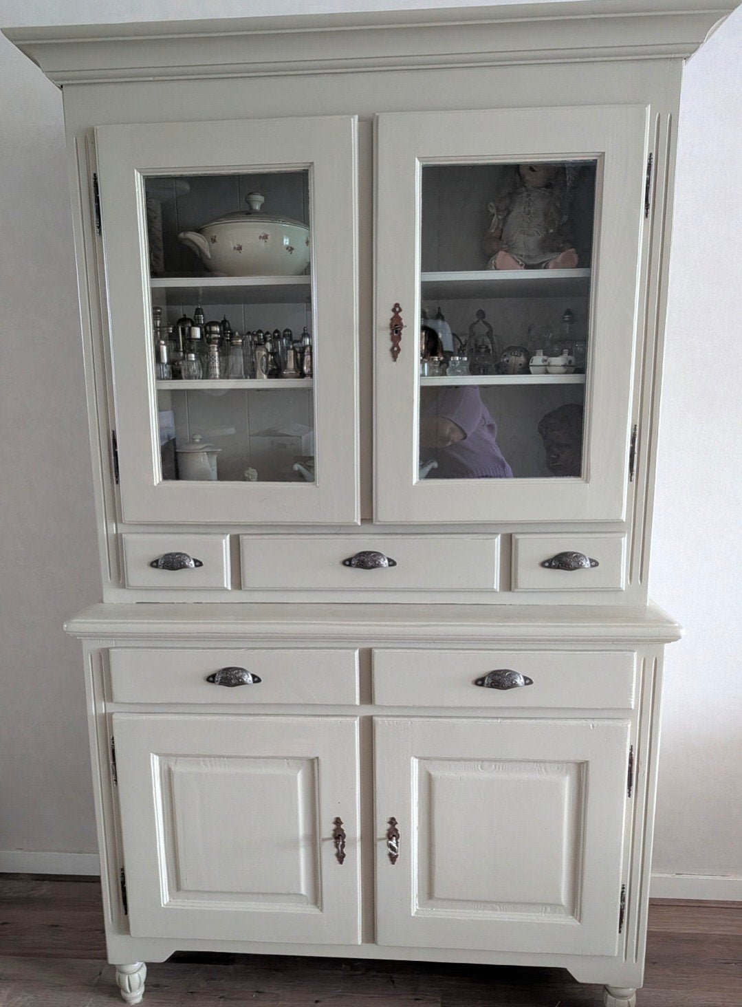 Prachtige oude buffetkast., Huis en Inrichting, Ophalen, Gebruikt, 100 tot 150 cm, 150 tot 200 cm