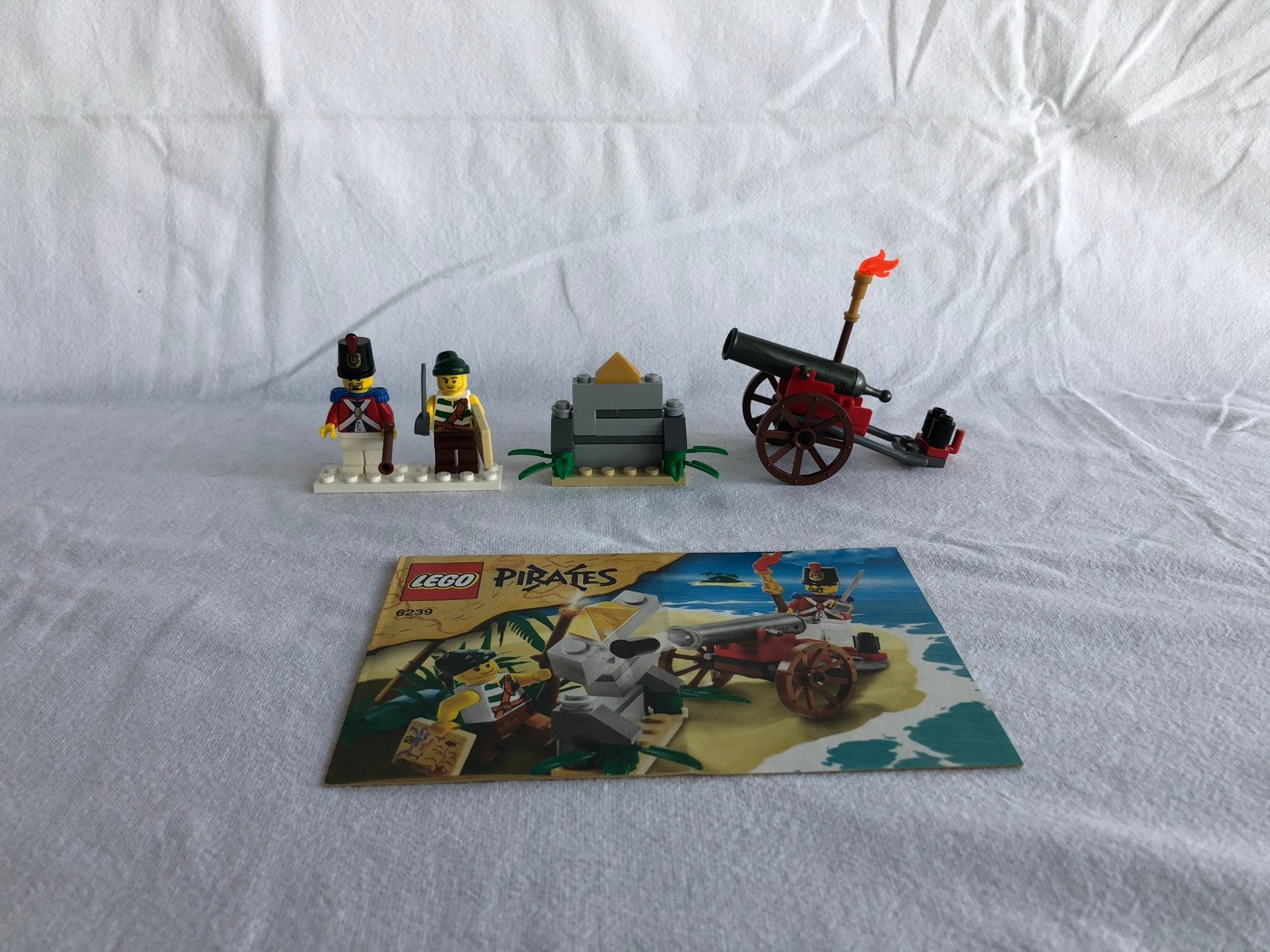 Lego Pirates 6239 - Cannon Battle - K29, Kinderen en Baby's, Speelgoed | Duplo en Lego, Lego, Lego, Lego, Zo goed als nieuw