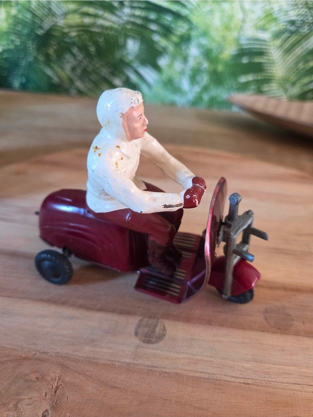Zeldzame HWN Lambretta scooter blikken speelgoed ca. 1950, Antiek en Kunst, Antiek | Speelgoed, Ophalen of Verzenden