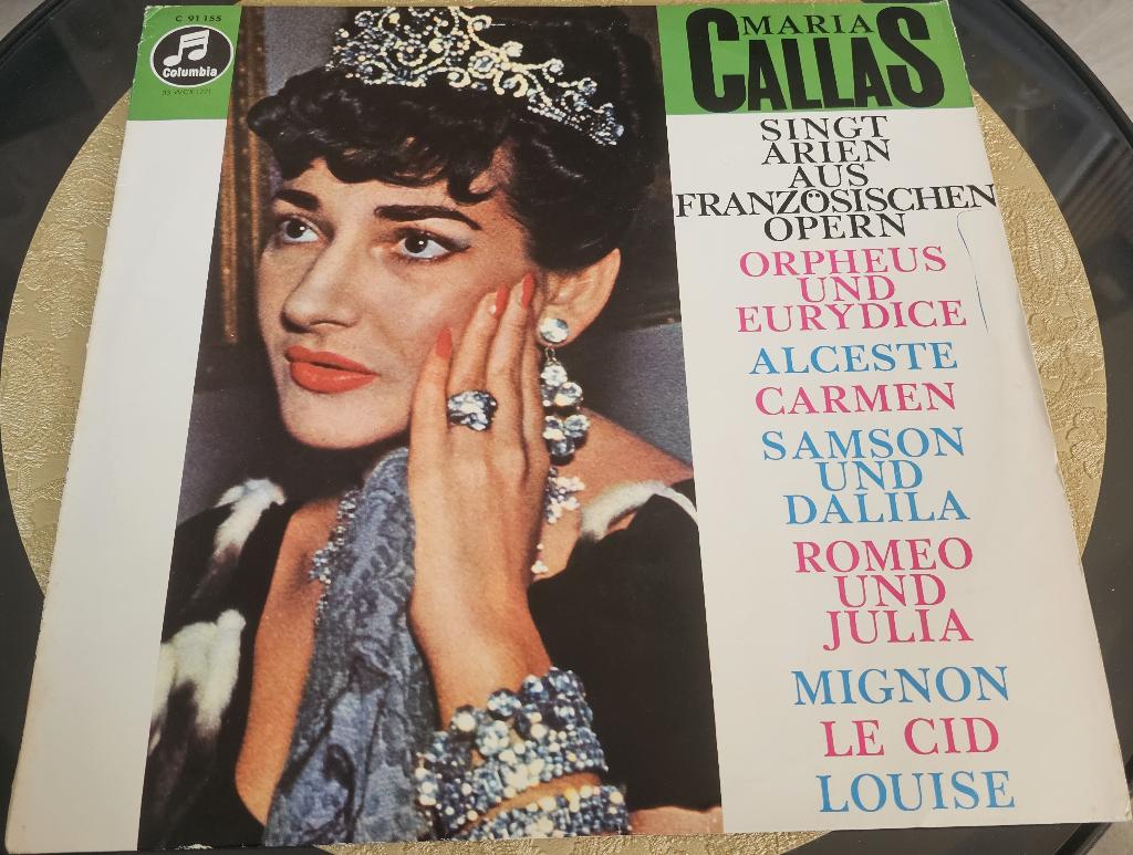 Maria Callas - singt Arien aus französischen Opern, Gebruikt, Opera of Operette, Ophalen of Verzenden, Romantiek