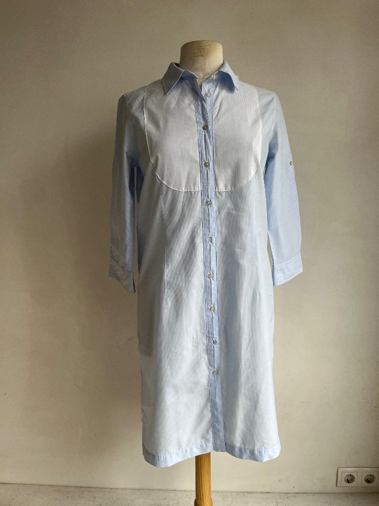 0039 italy blouse maat L licht blauw, 0039 italy, Maat 42/44 (L), Zo goed als nieuw, Verzenden