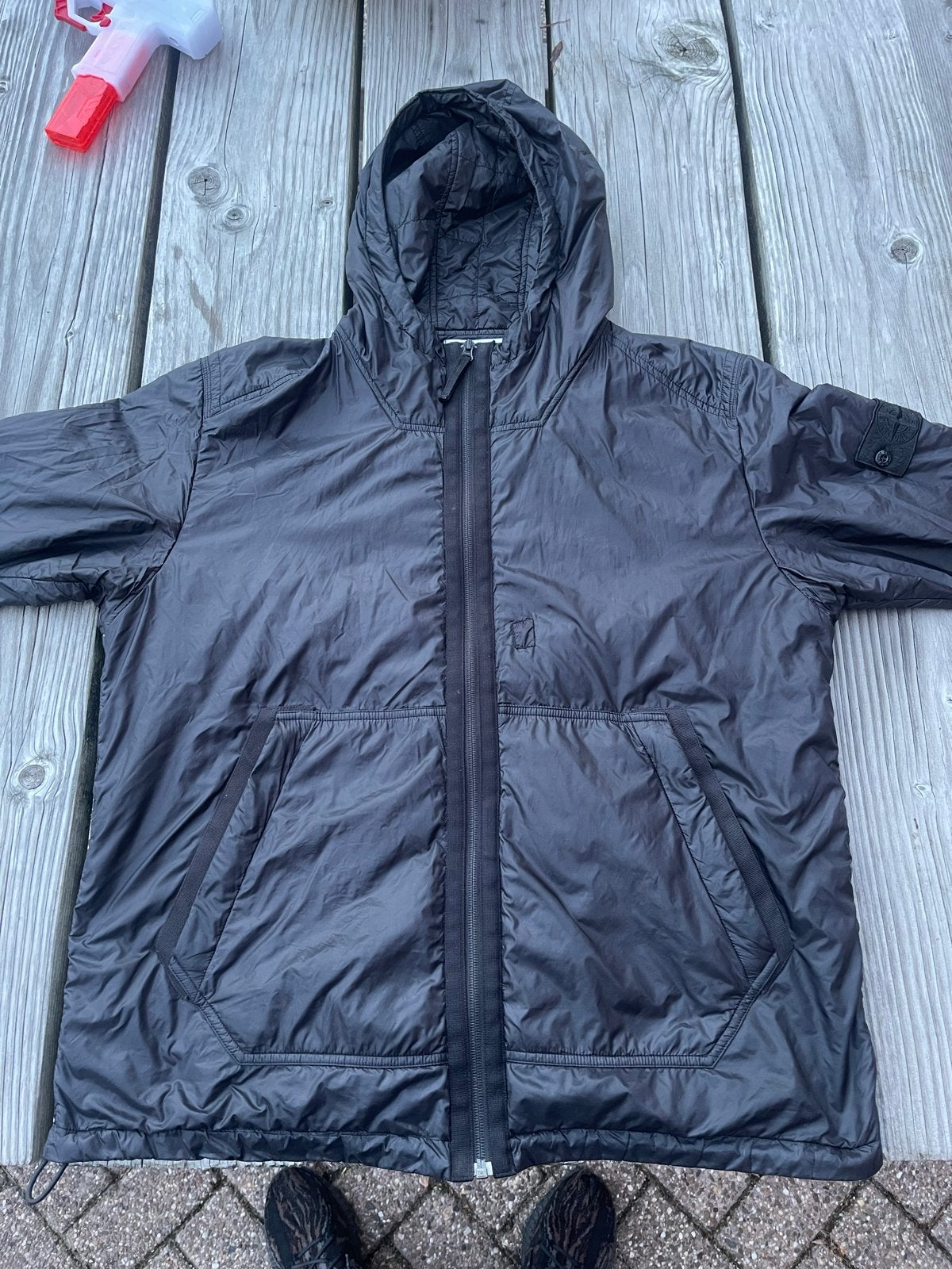 Stone Island Ghost Special Edition Jas, Ophalen of Verzenden, Gedragen, Maat 56/58 (XL), Zwart