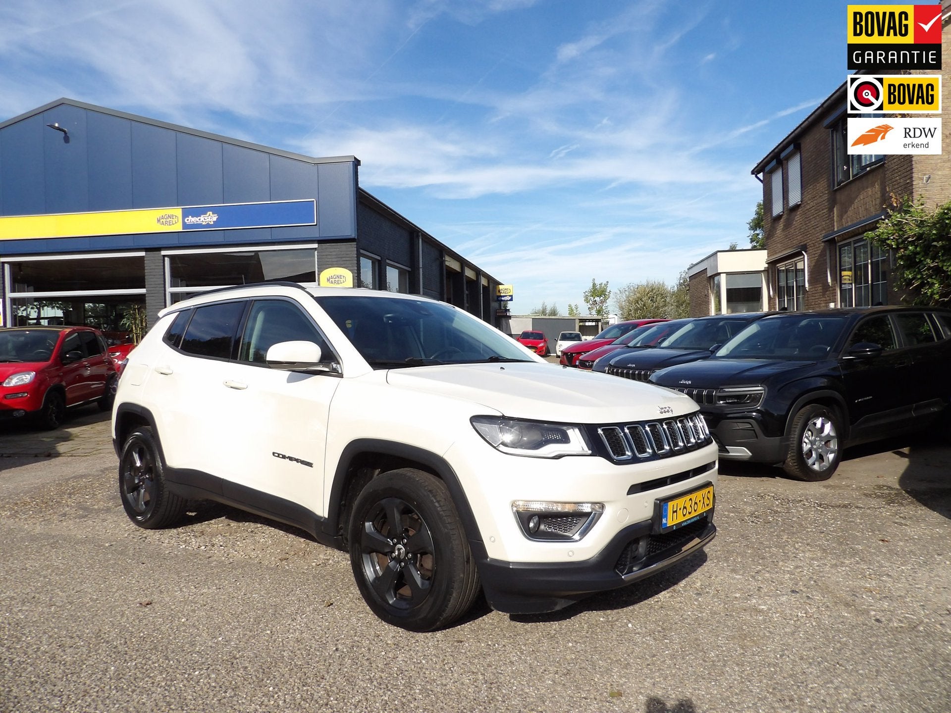 Jeep Compass 1.4 MultiAir Opening Edition Plus / Rijklaarpri, Auto's, Voorwielaandrijving, 450 kg, Gebruikt, 4 cilinders