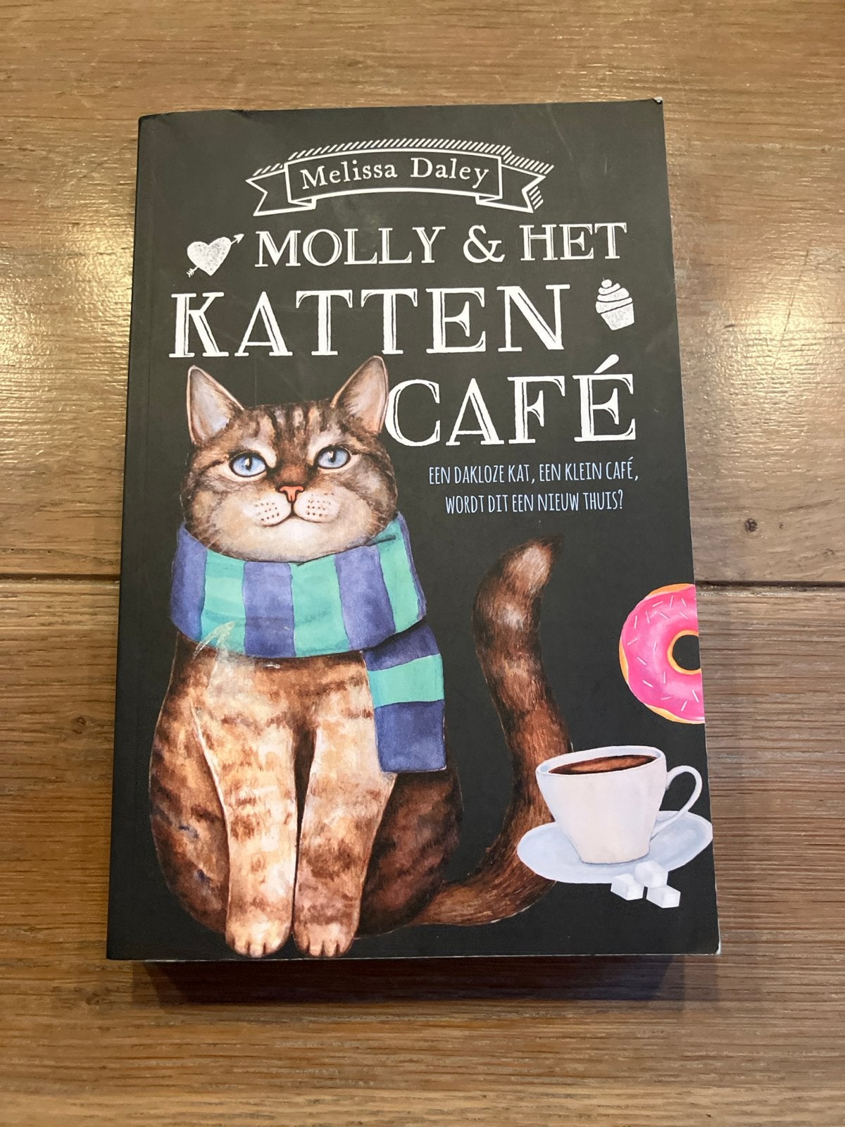 Molly & het Kattencafé - Melissa Daley, Ophalen of Verzenden, Zo goed als nieuw