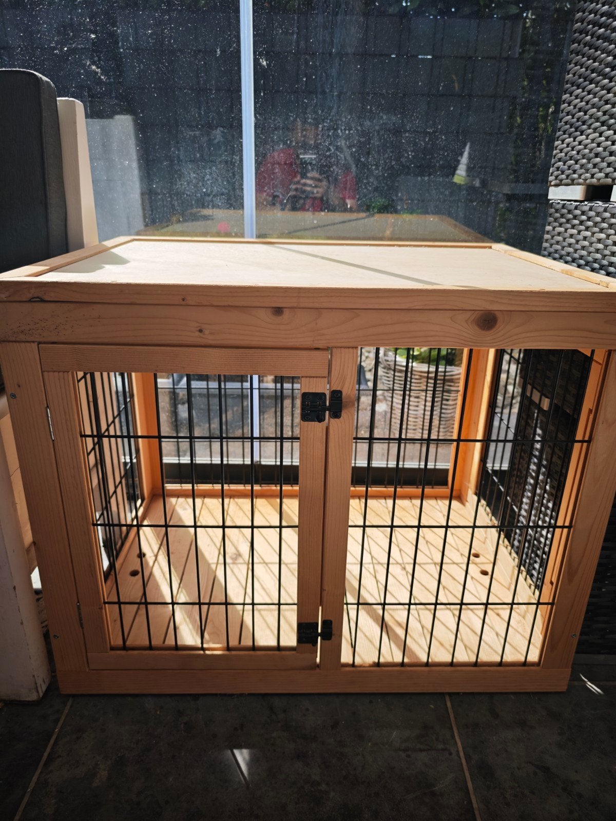 Hondenhok Dog Palace, 65 tot 100 cm, Hondenhok, Ophalen of Verzenden, Zo goed als nieuw