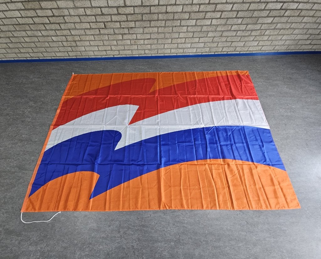 Nederlandse vlag XXL 200 x 300 cm - oranje / rood-wit-blauw, Ophalen of Verzenden, Zo goed als nieuw