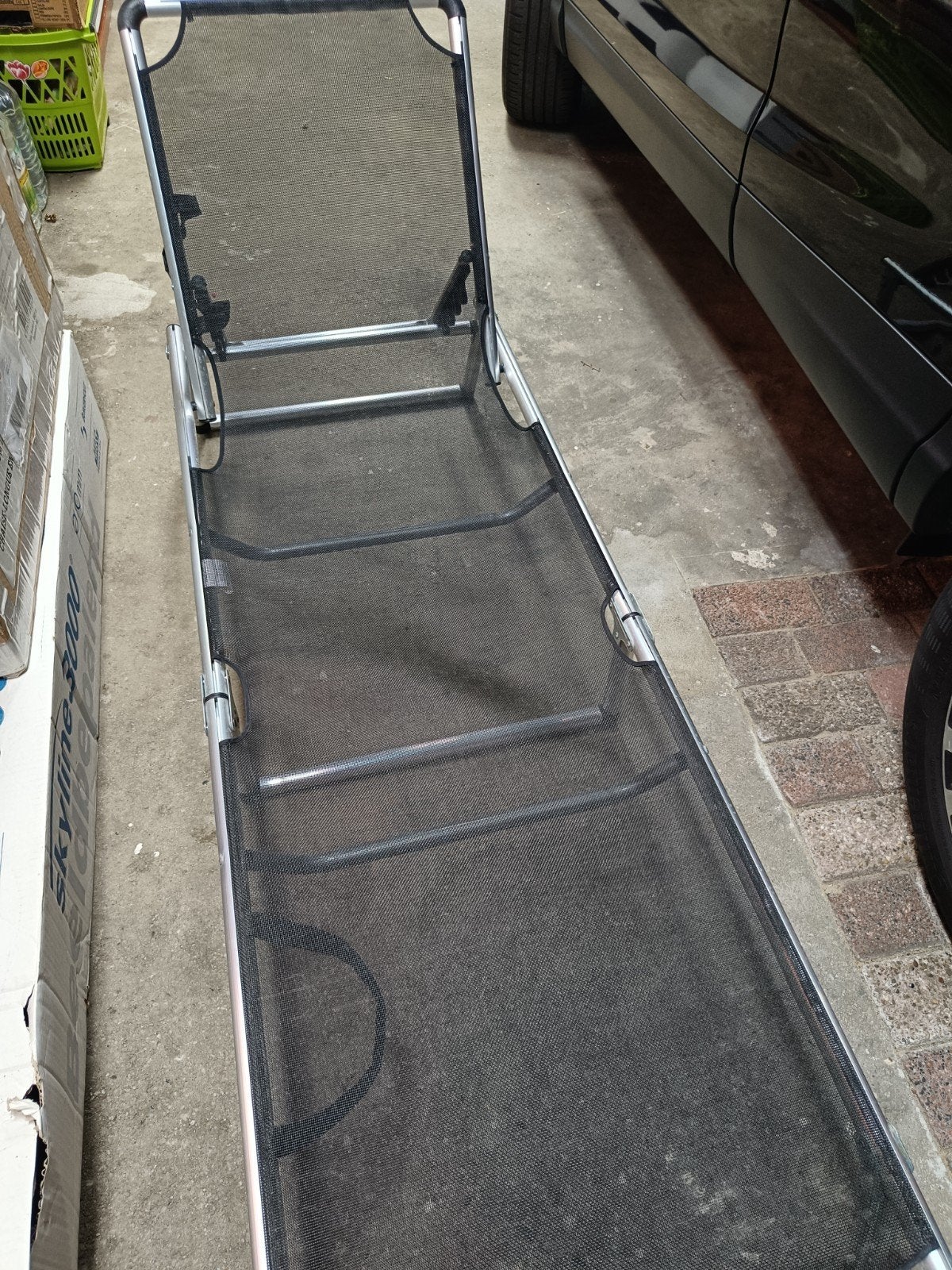 Lichtgewicht aluminium ligbed - Nieuw en multifunctioneel, Ophalen, Nieuw, Aluminium