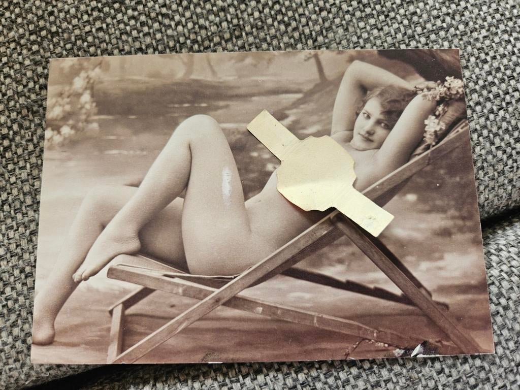 Naaktfoto Vrouw - Duitsland, Ophalen of Verzenden, 1920 tot 1940, Gelopen, Duitsland