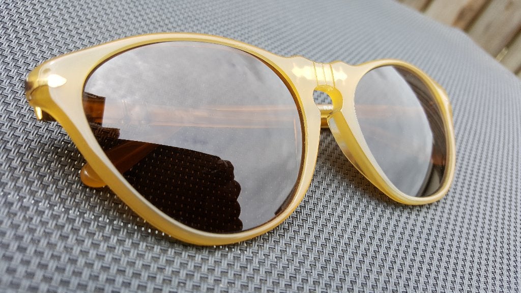 Persol Ratti 201 Zonnebril Vintage zeer zeldzame kleur zgan, Sieraden, Tassen en Uiterlijk, Zonnebrillen en Brillen | Heren, Overige merken