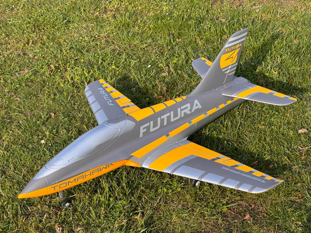 FMS Futura 64-mm EDF + accu, Hobby en Vrije tijd, Ophalen, Zo goed als nieuw, Elektro, RTF (Ready to Fly)
