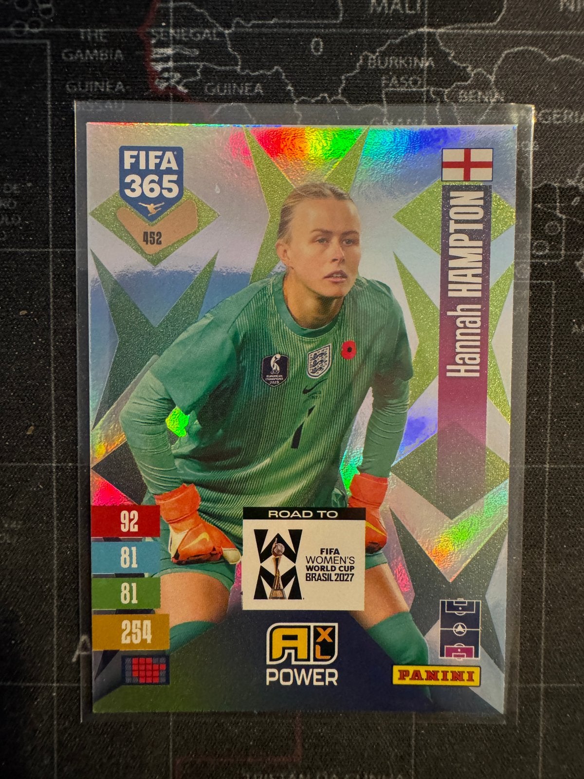 Panini FIFA 365 2027 Hannah Hampton Nordic Exclusive #452, Ophalen of Verzenden, Nieuw, Buitenlandse clubs, Spelerskaart