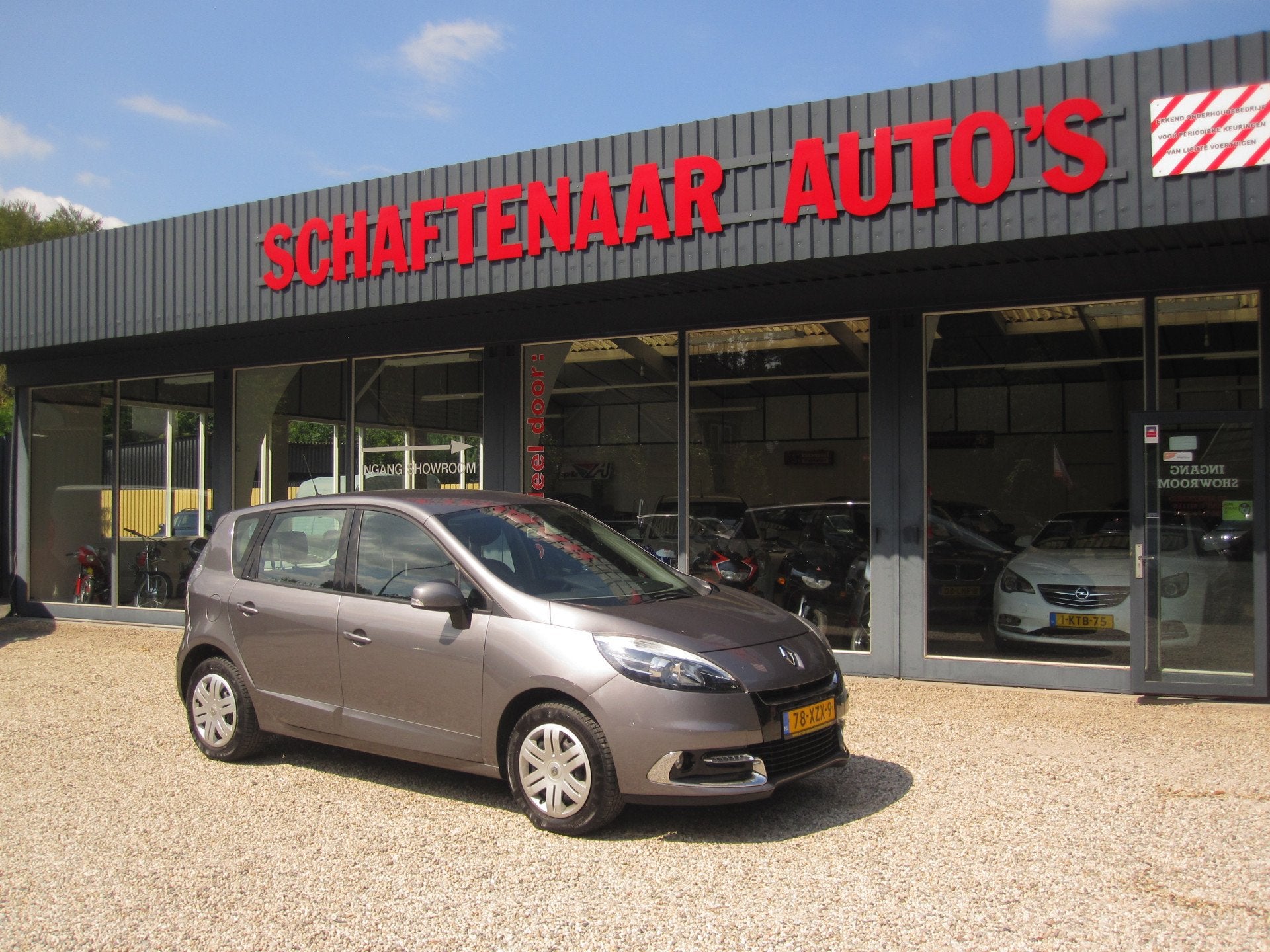 Renault Scénic 1.2 TCe Dynamique met trekhaak wordt afgelev, Auto's, Renault, Voorwielaandrijving, Stof, Gebruikt, 4 cilinders