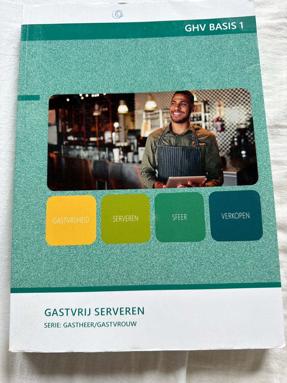 GHV Basis 1 Gastvrij Serveren, Boeken, Ophalen of Verzenden, Gelezen, MBO