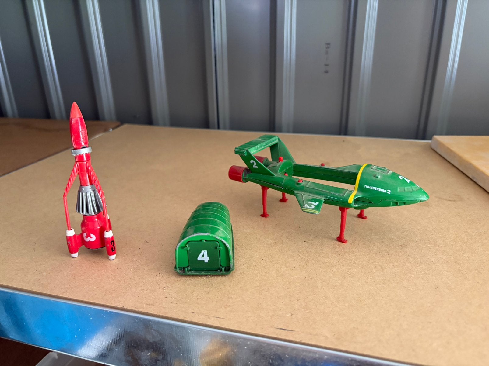 Thunderbirds matchbox, Verzamelen, Speelgoed, Ophalen of Verzenden, Zo goed als nieuw