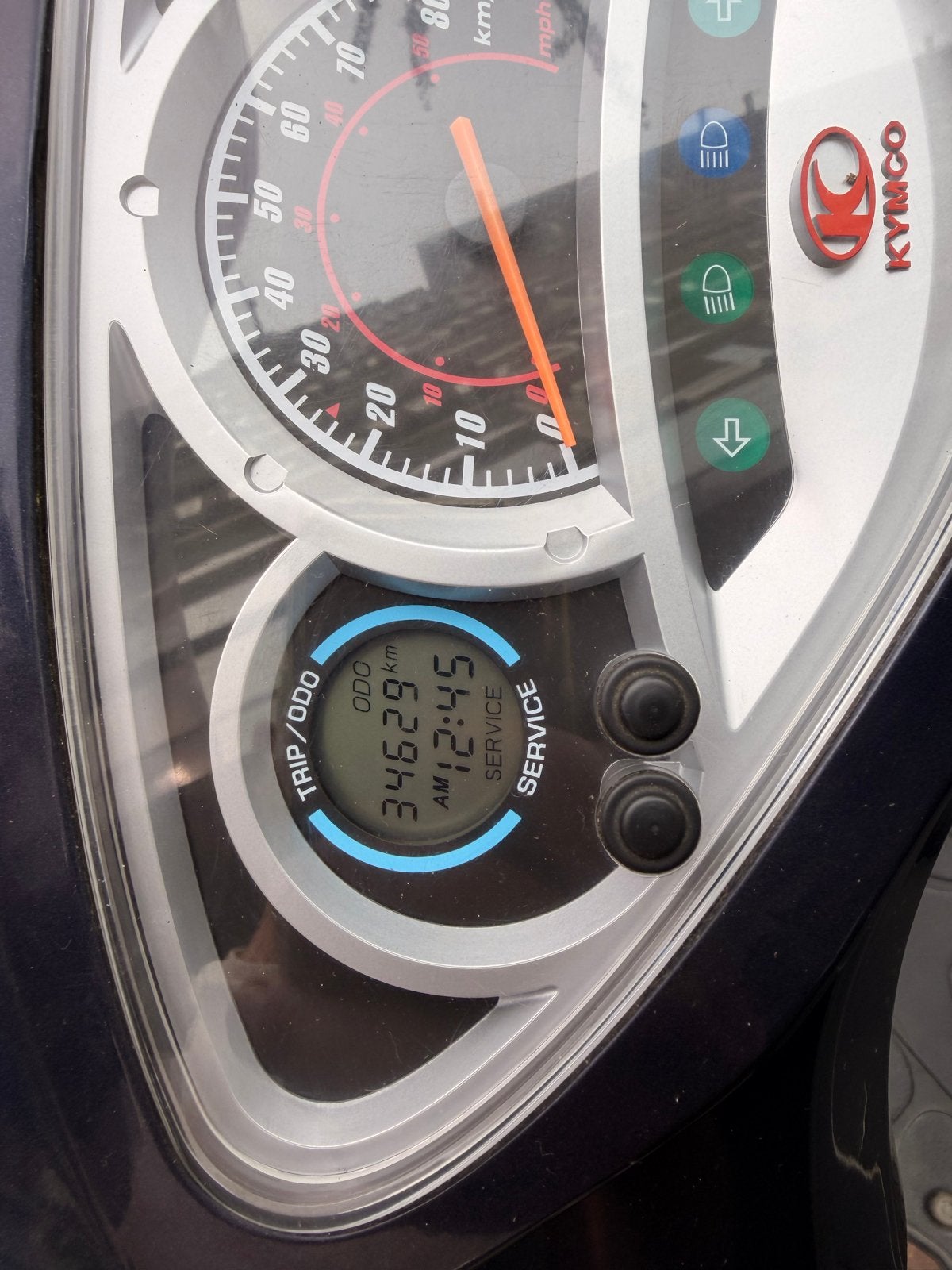 Kymco People S 2018 Bromscooter 45 km/u - Start en rijdt goe, Ophalen, Gebruikt, Maximaal 45 km/u, People S