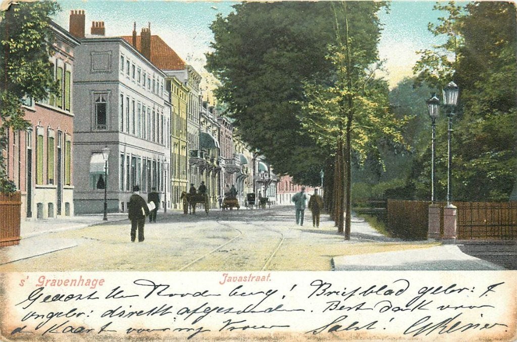701-009-021 Den Haag Javastraat, Verzenden, Voor 1920, Zuid-Holland