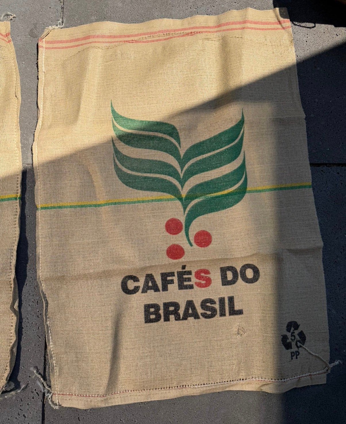 Jute / polyster / nylon lege koffiezakken, Beige, Ophalen of Verzenden, Zo goed als nieuw, 30 tot 120 cm