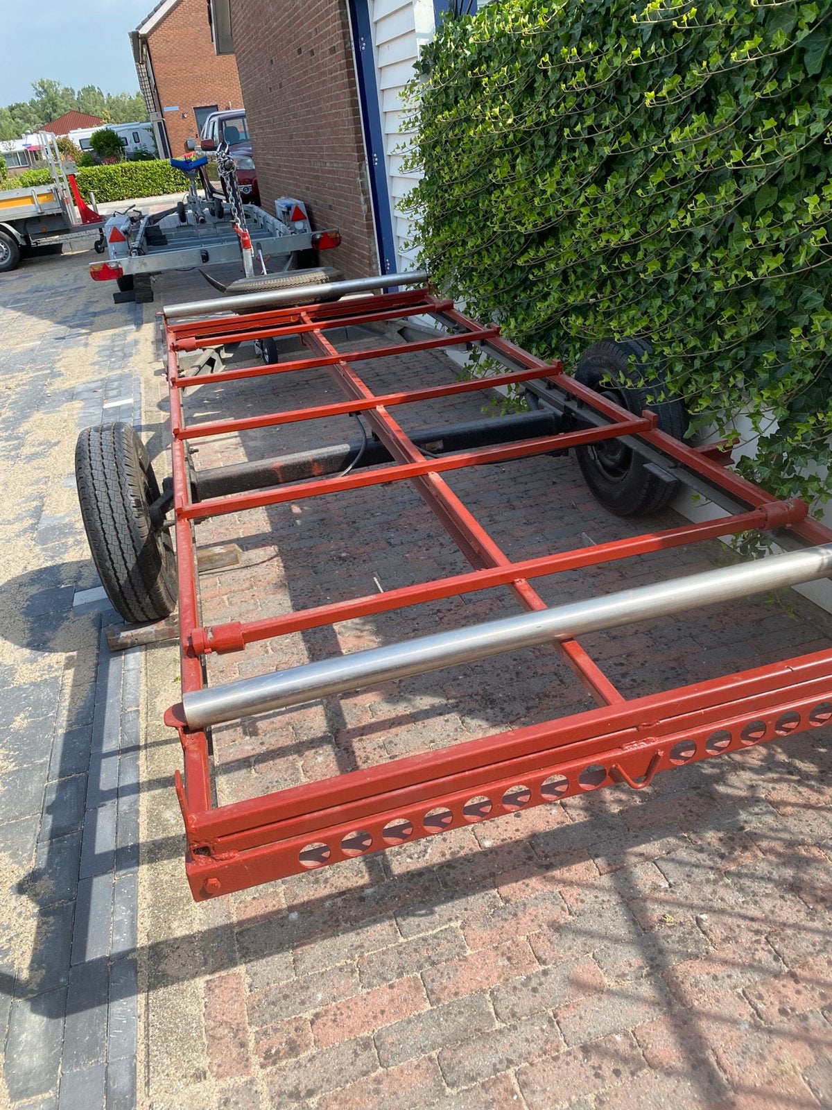 Te koop, Watersport en Boten, Boottrailers, Ophalen, Minder dan 1500 kg, Gebruikt, Overige typen